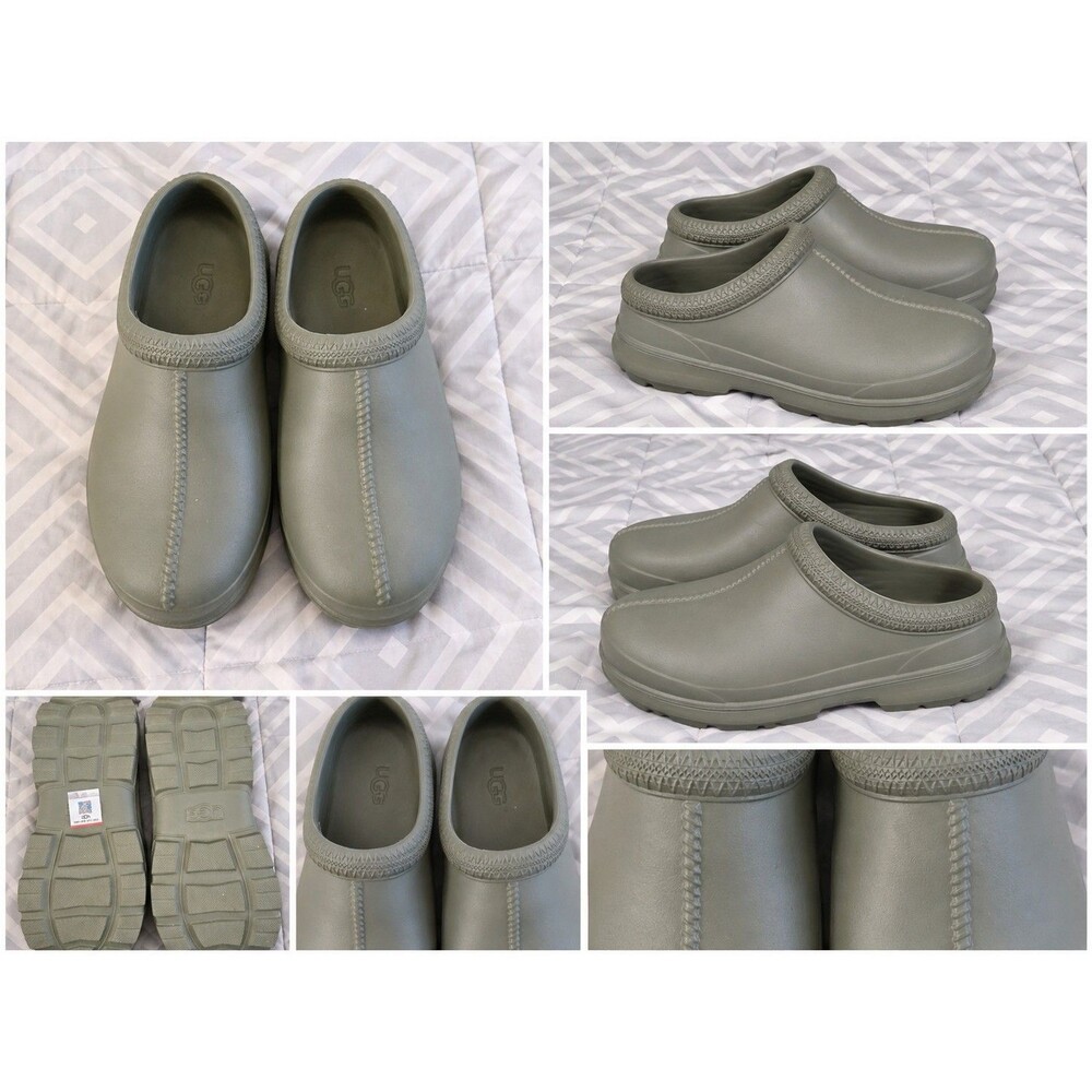 UGG Tasman X Clog Men's Olive Green Slip-On Waterproof Shoes sz 8M